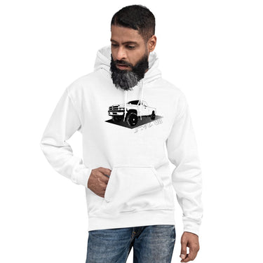 second gen gasser dodge ram truck hoodie from aggressive thread